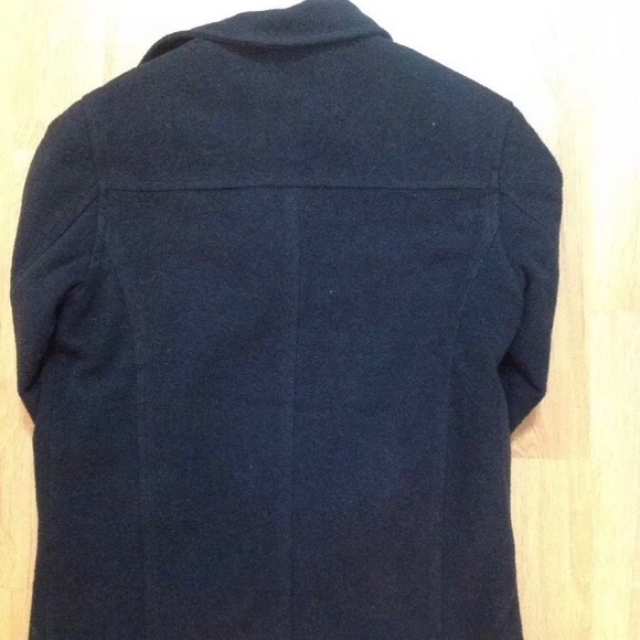 Men’s Columbia charcoal gray peacoat - Picture 3 of 8